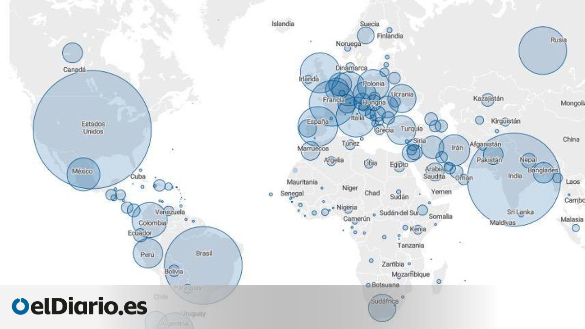 Los contagios por coronavirus en todo el mundo superan los 70 millones