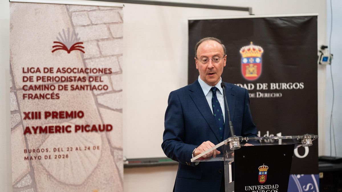 El historiador Francisco Singul recibe en Burgos el Premio Internacional Aymeric Picaud del Camino de Santiago