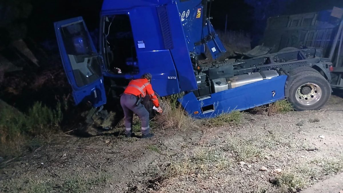 Imagen del accidente.