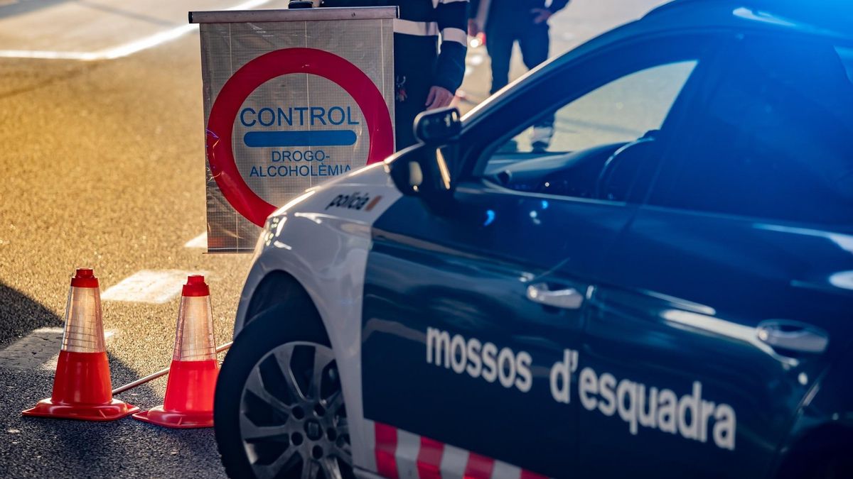 Control de los Mossos d'Esquadra