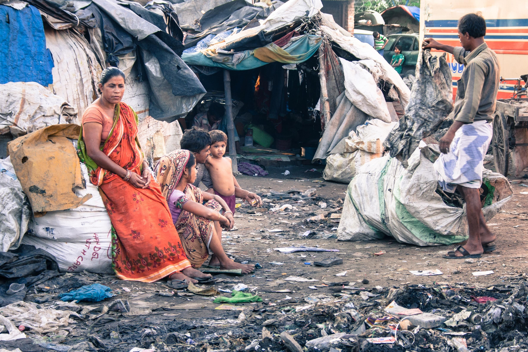 Pobreza en India (Juan Luis Sánchez)