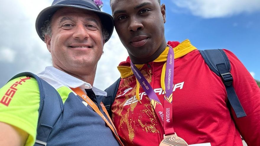 Yasiel Sotero, bronce en el Campeonato de Europa Sub23 en lanzamiento de disco