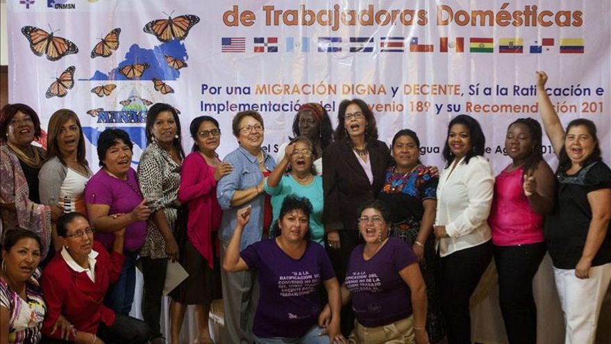 Empleadas domésticas migrantes de Latinoamérica piden respeto a sus derechos
