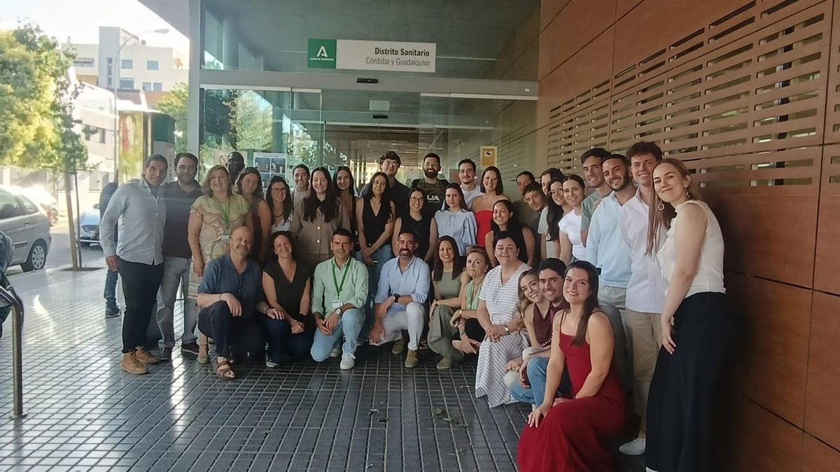 Bienvenida a los 28 nuevos residentes de medicina y enfermería en el distrito sanitario Córdoba-Guadalquivir