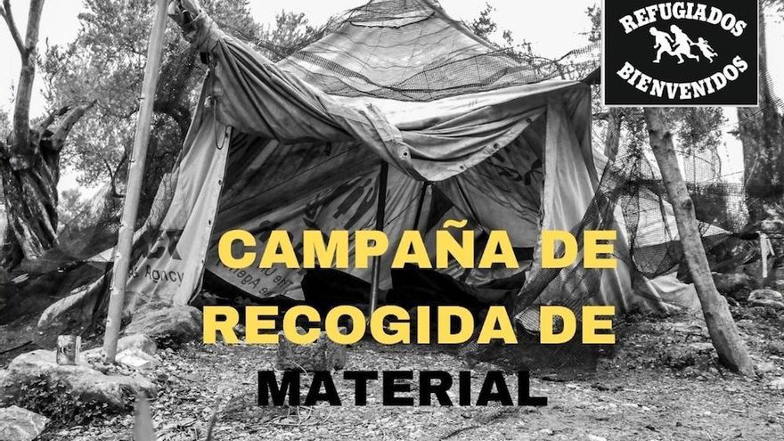 Campaña de recogida de material humanitario para los refugiados en Grecia