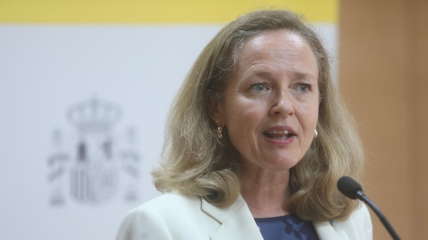 La vicepresidenta para Asuntos Económicos y Transformación Digital del Gobierno de España, Nadia Calviño.