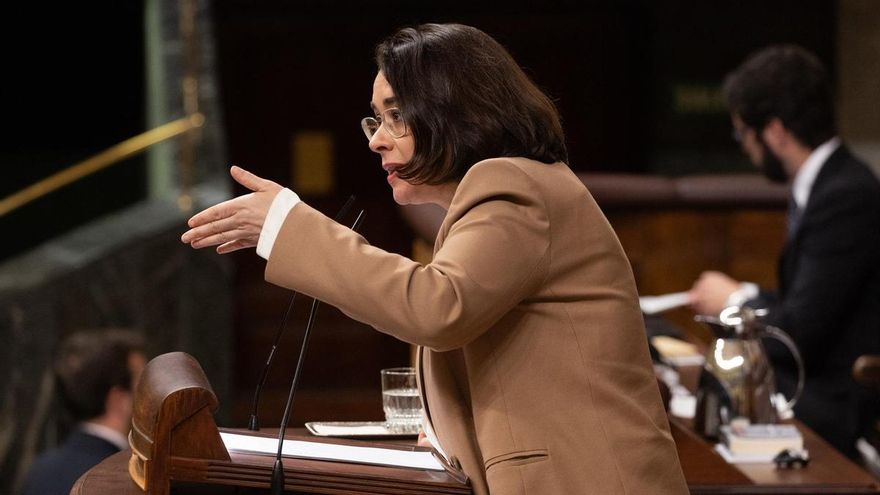 La diputada del PSOE Elisa Garrido