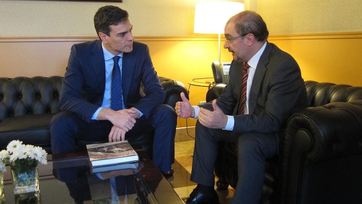 Lambán afirma que el país "va encaminado a unas nuevas elecciones" y cree que Pedro Sánchez será el candidato del PSOE