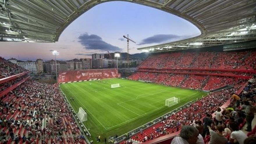 Bilbao ofrece a la UEFA que los partidos de la Eurocopa en San Mamés se jueguen con 13.000 espectadores