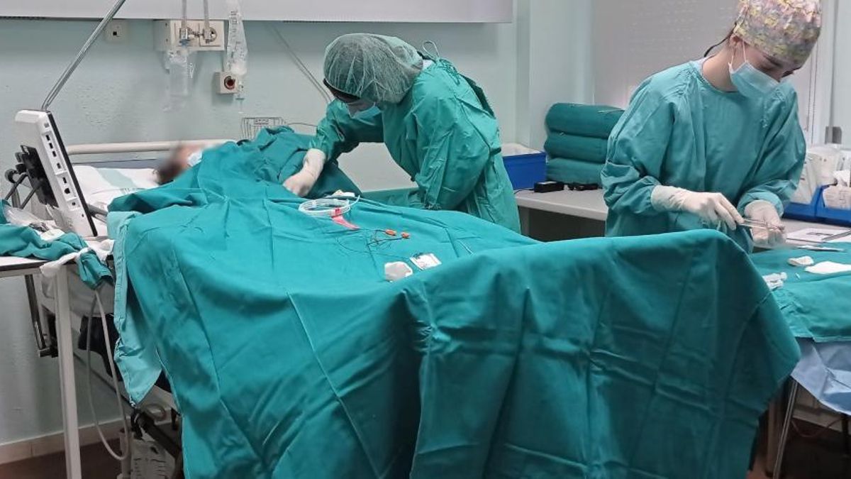 CSIF denuncia que el hospital Sierrallana ha acondicionado un antiguo gimnasio con 12 camas para ingresos por gripe