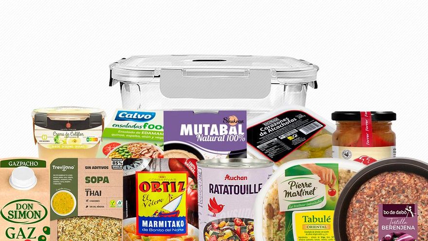 ¿Poco tiempo para cocinar? 12 platos preparados sencillos y saludables para comer en el trabajo