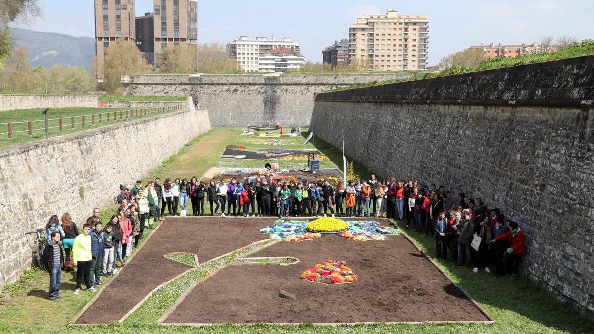 Los fosos de la Ciudadela acogen una exposición de jardines sobre el cambio climático