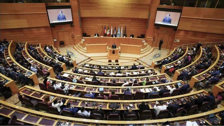 Imagen del hemiciclo del Senado