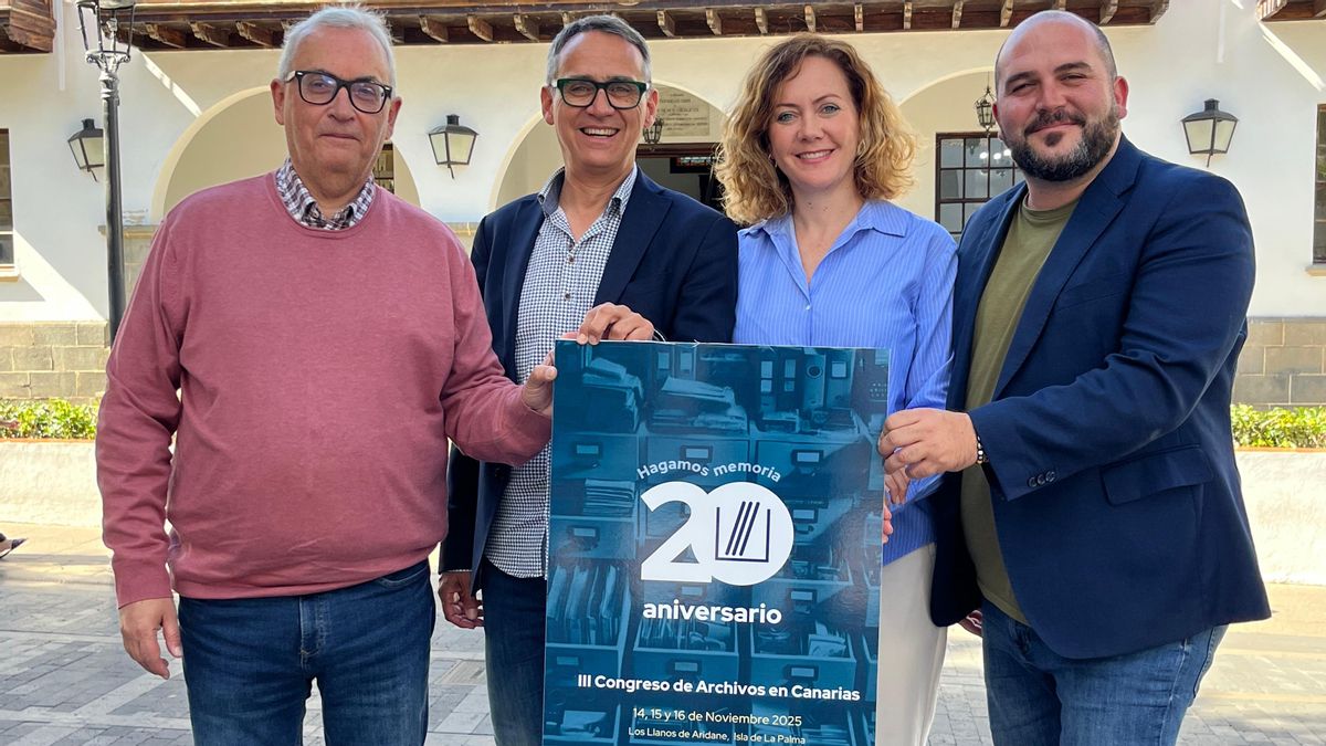 Presentación del 'III Congreso de Archivos en Canarias'