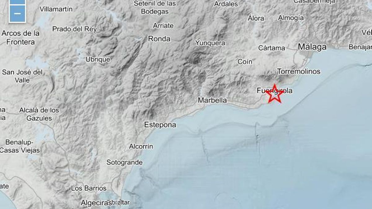 Un terremoto con epicentro en Fuengirola se siente en Málaga, Córdoba y Sevilla