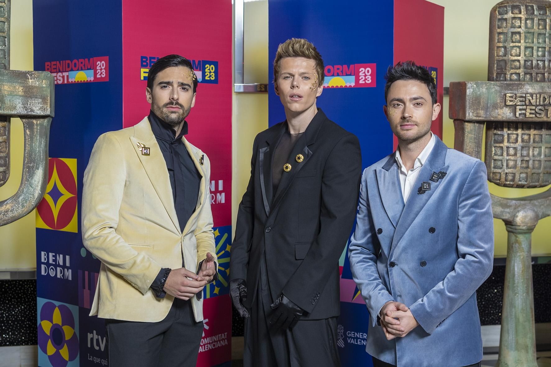 Meler en la alfombra naranja del Benidorm Fest 2023