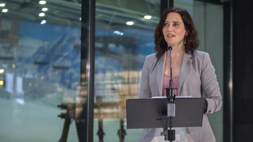 Ayuso agita el miedo a Iglesias en la precampaña: "Yo no quiero que a los ciudadanos de Madrid les expropien las casas"