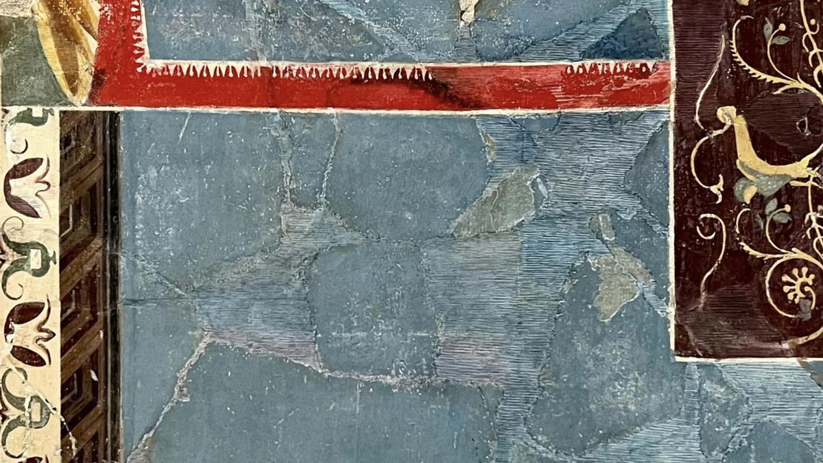 Los restos del techo quedaron protegidos bajo el derrumbe