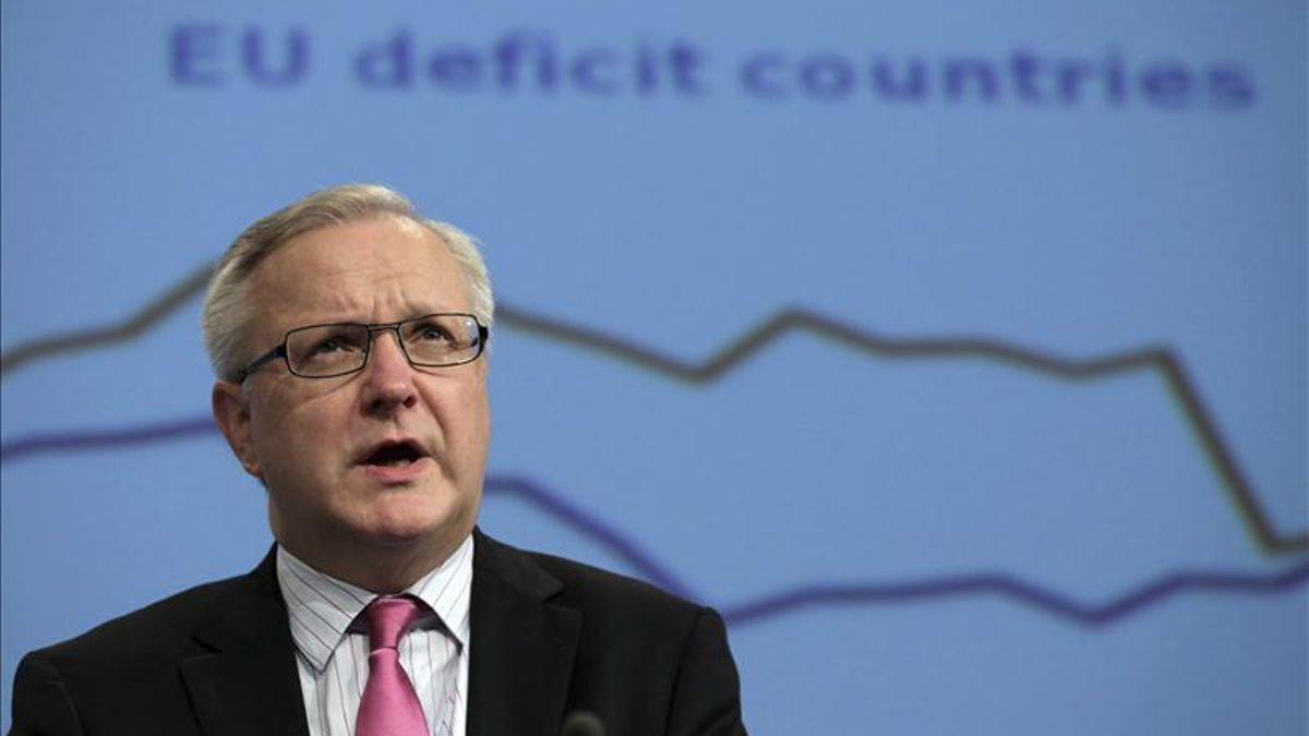 El vicepresidente económico de la Comisión Europea, Olli Rehn. EFE