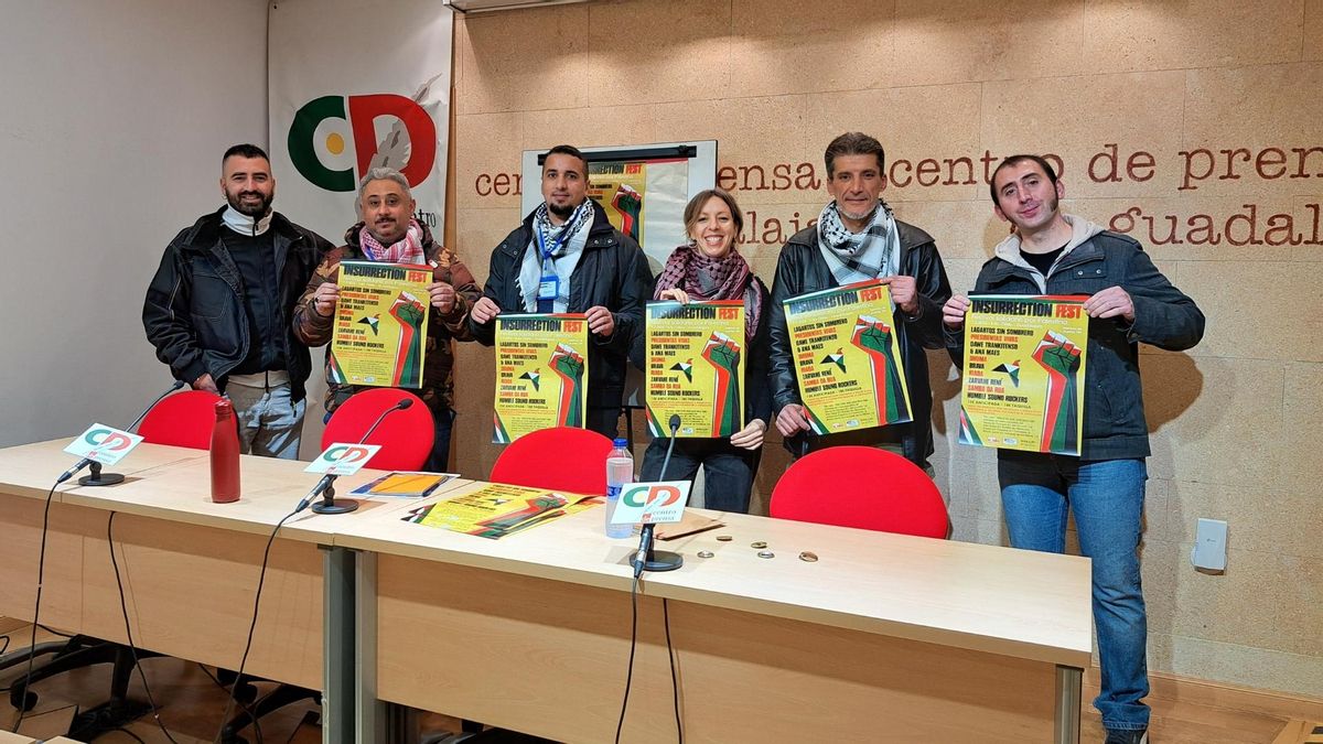 El Insurrection Fest llega a Guadalajara para, a través de la música, "seguir hablando de lo que ocurre en Palestina"