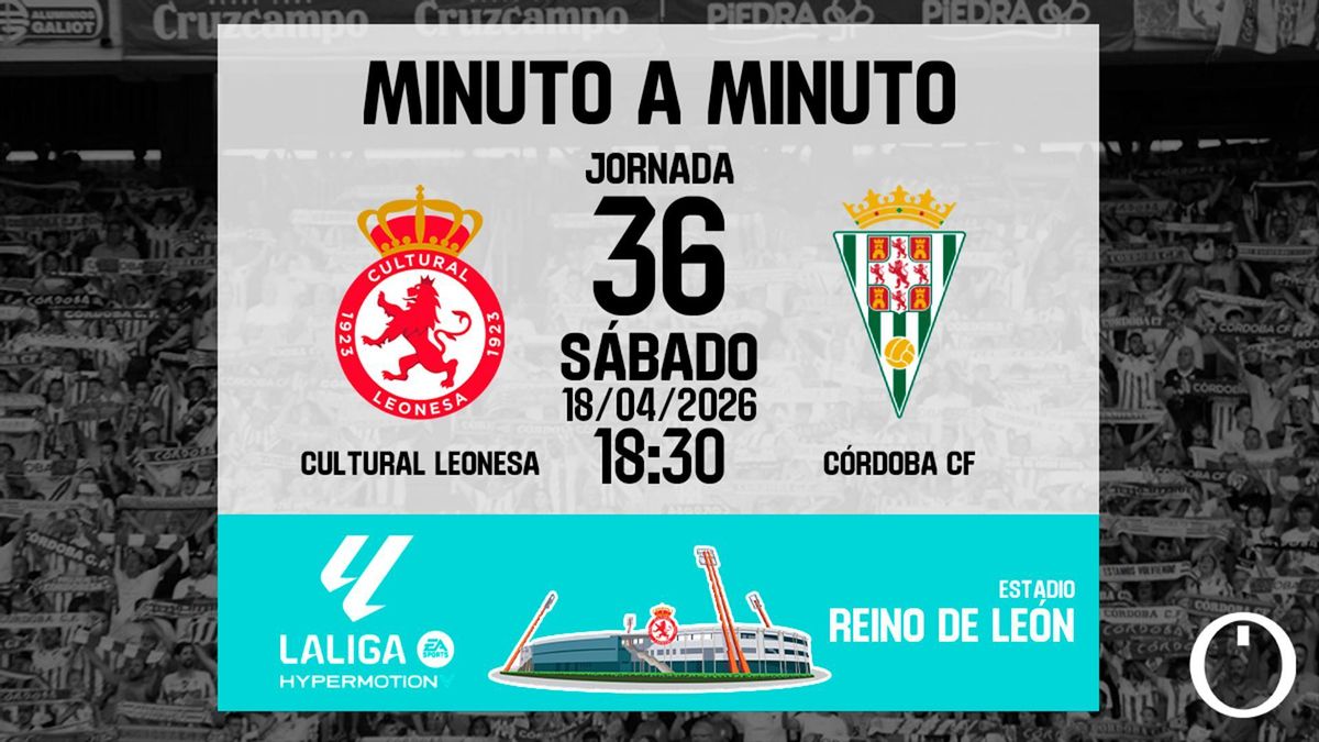 Sigue en directo el Cultural Leonesa - Córdoba CF en 'Cordópolis'
