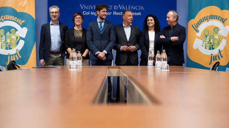 Partidos, patronal y sindicatos valencianos reclaman al Gobierno central que compense la "injusta" infrafinanciación valenciana y la deuda histórica