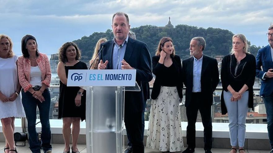 El PP vasco se conjura para aportar escaños para la victoria de Núñez Feijóo frente al "sanchismo"