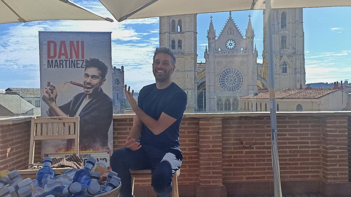 El humorista leonés Dani Martínez regresa a León para ofrecer un espectáculo en el Auditorio