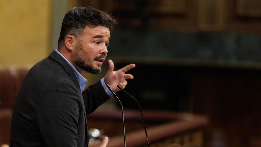Gabriel Rufián en una imagen de archivo.