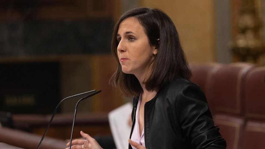 Archivo - La secretaria general de Podemos, Ione Belarra