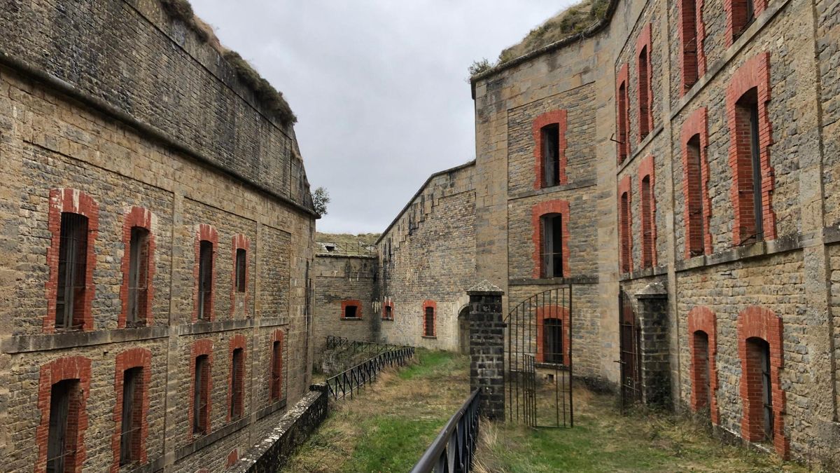Interior del Fuerte de San Cristóbal.