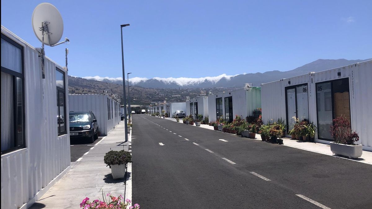 Viviendas modulares en La Palma. Aldara Diéguez.
