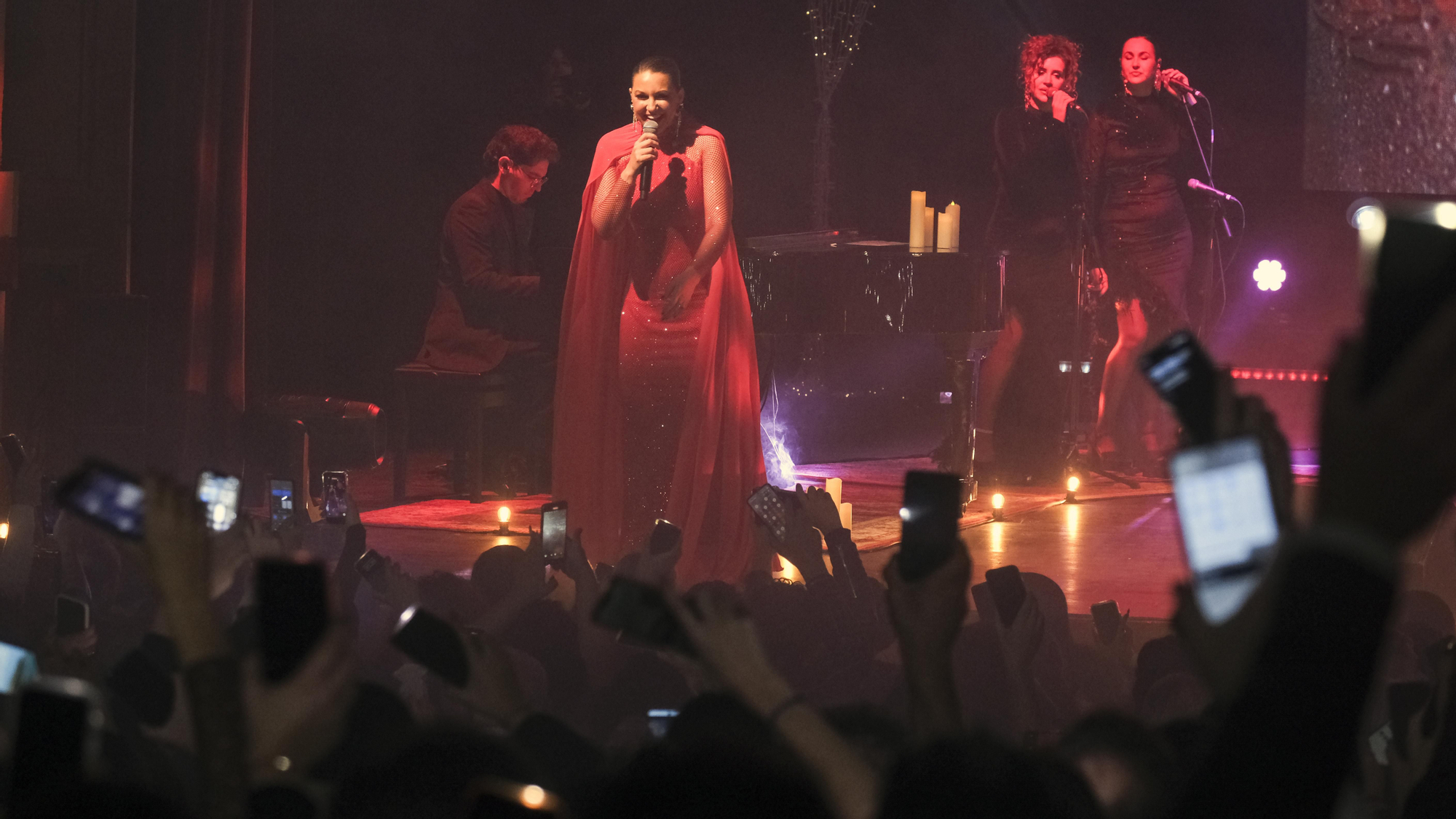 La magia de la Navidad con Niña Pastori, en imágenes