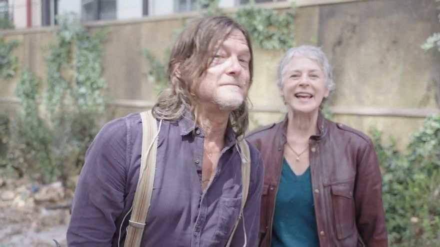 Norman Reedus y Melissa McBride celebran rodar en España la temporada 3 de 'The Walking Dead: Daryl Dixon'