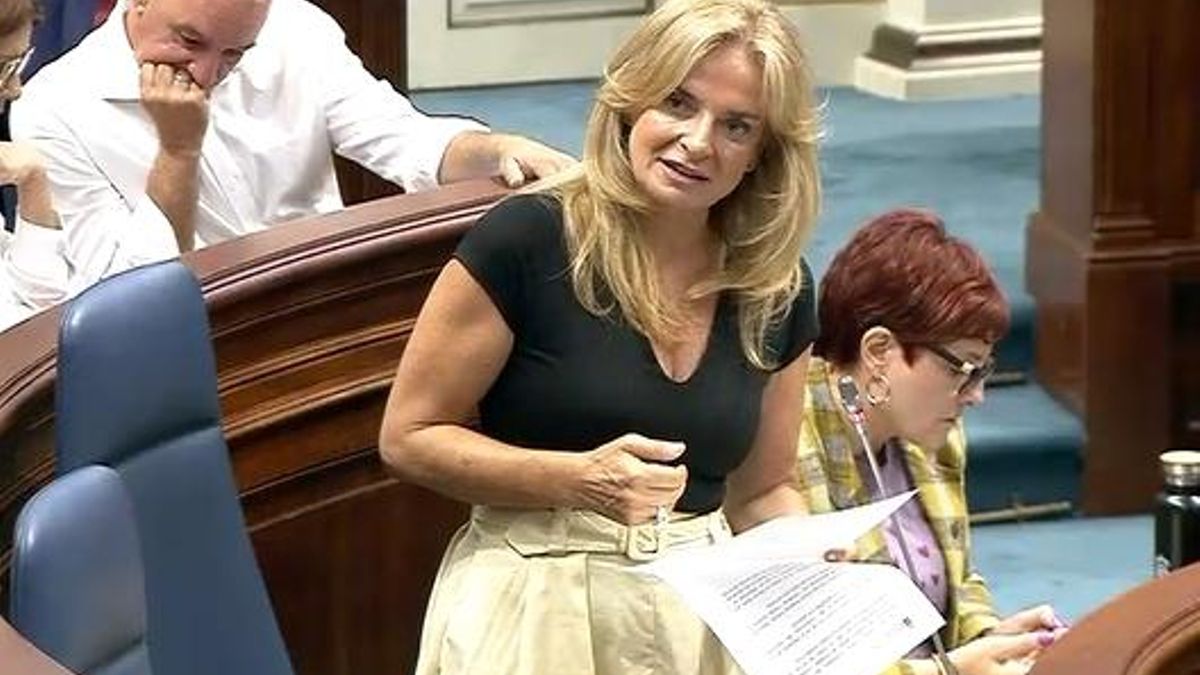 Esther Monzón, consejera de Sanidad del Gobierno de Canarias.