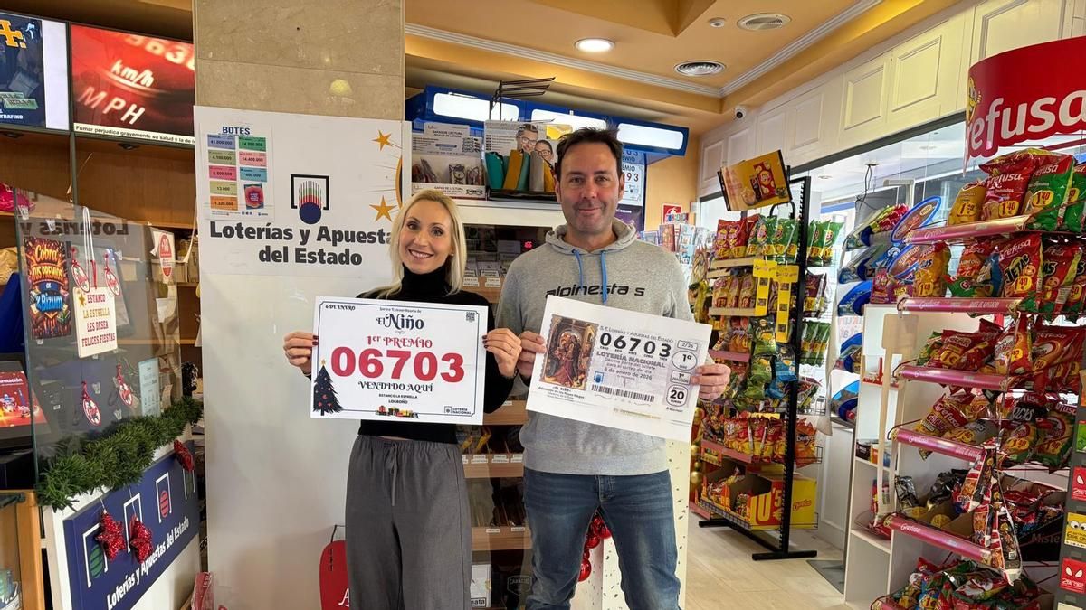 Un décimo del Gordo del Niño vendido en Logroño salva la suerte de la Lotería en La Rioja