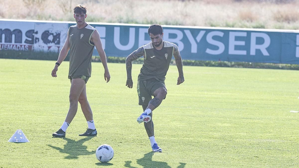 Primer entrenamiento de pretemporada del Córdoba CF, en imágenes
