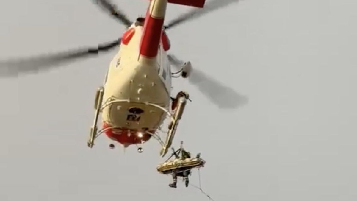 Dos hombres, heridos tras sufrir un accidente de parapente en Tenerife