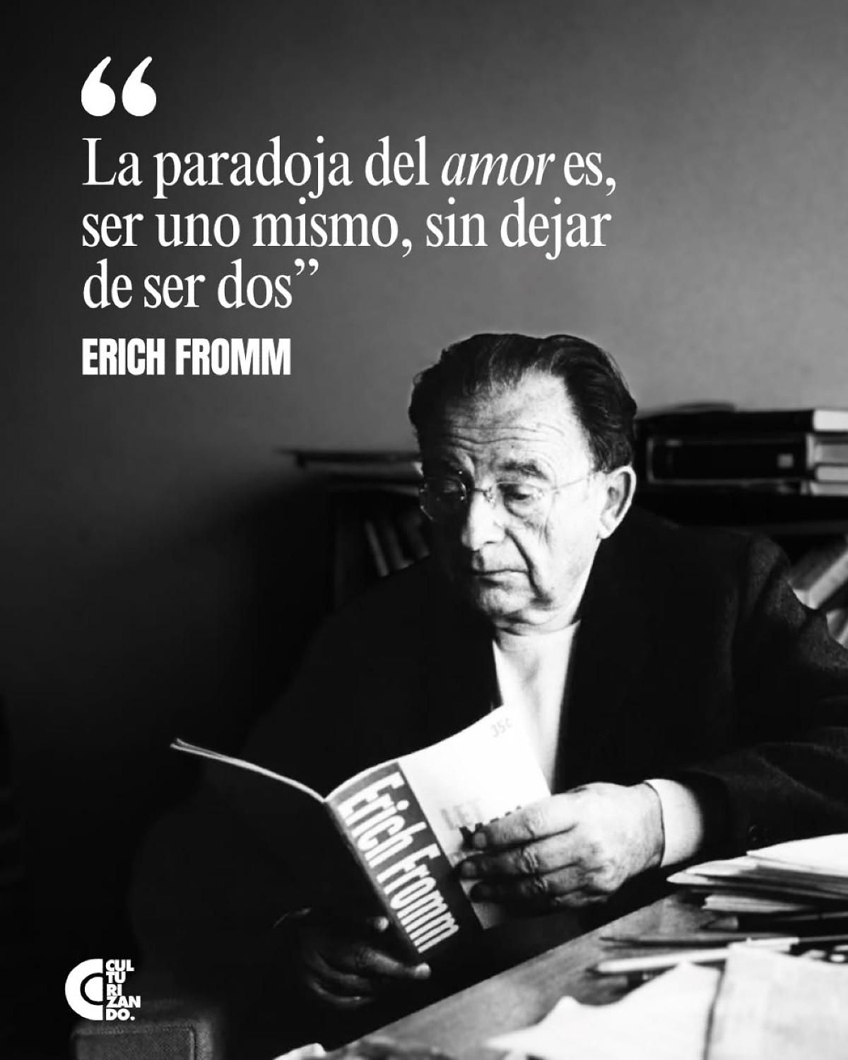 Erich Fromm y su libro 'El arte de amar'