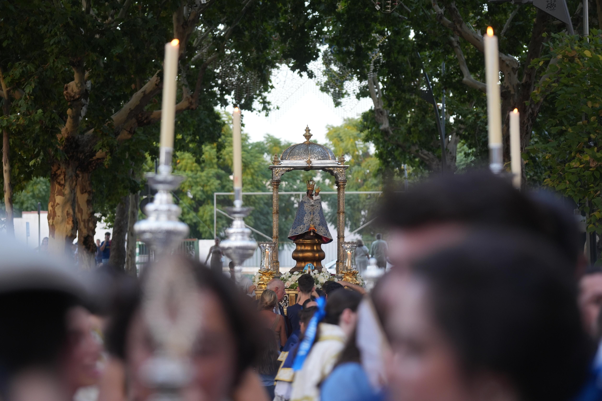 Las imágenes del traslado de Nuestra Señora de la Fuensanta a la Catedral 2026