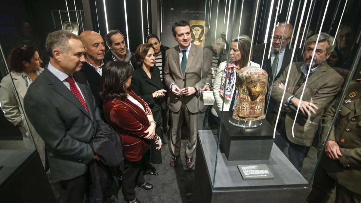 Inauguración de la exposición El despertar a la vida. Infancia y adolescencia en el Antiguo Egipto