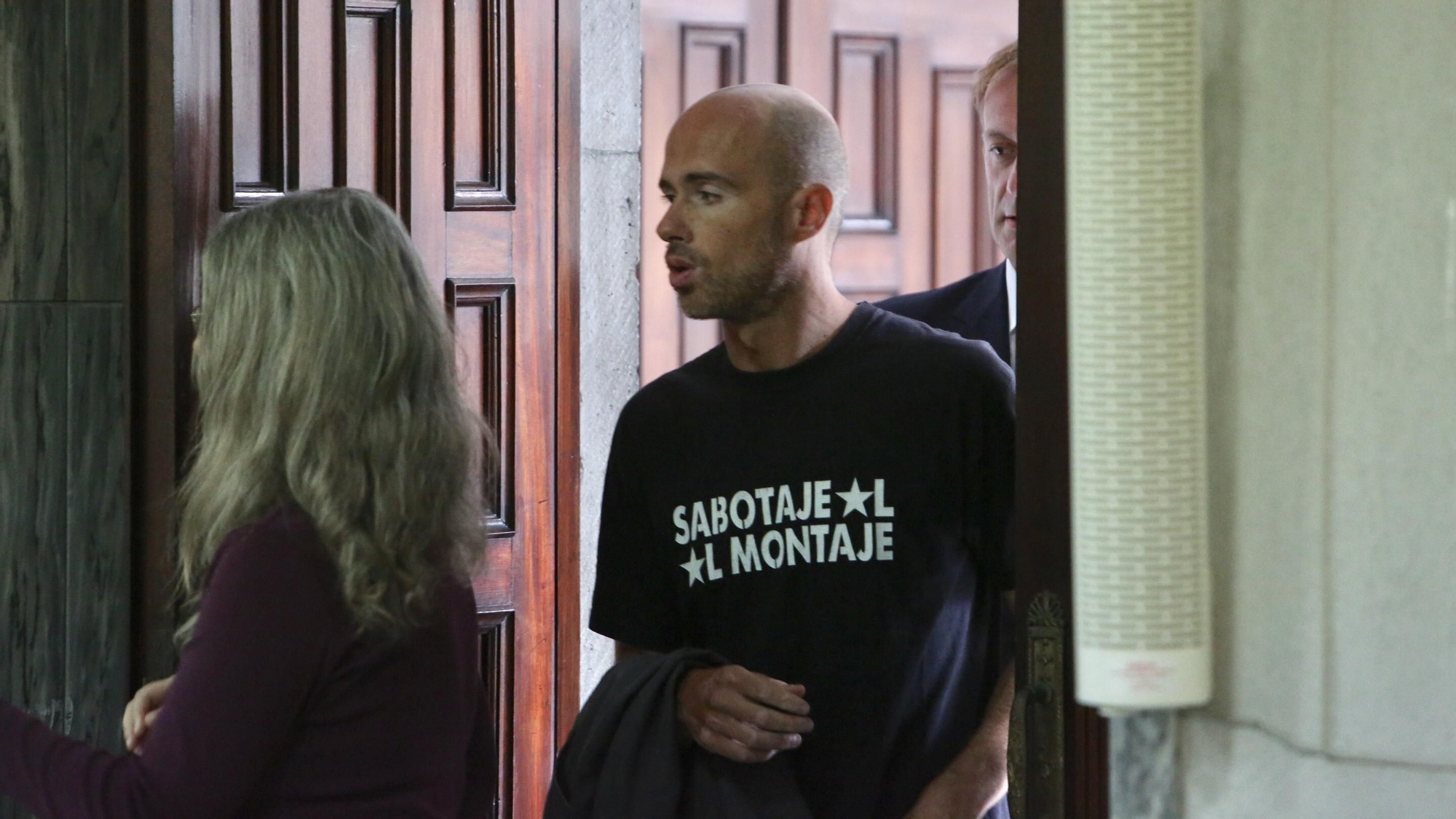 Manolo Reyes, periodista de tribunales del periódico 'La Provincia'. (Alejandro Ramos).