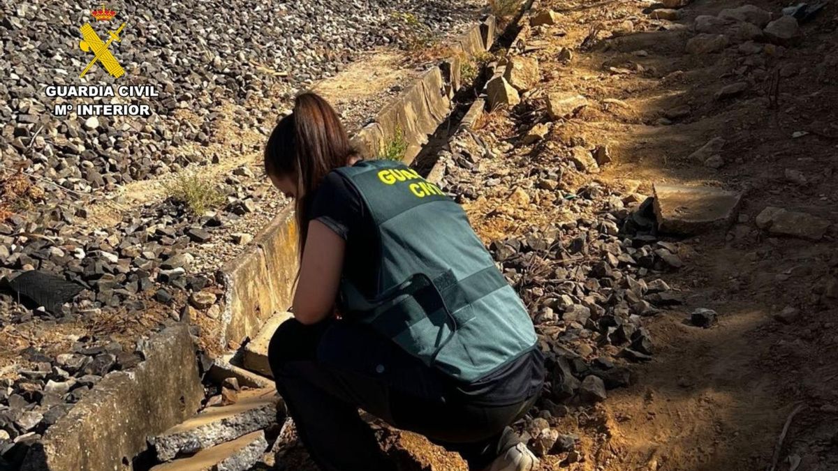 Dos detenidos en Huesca por robar 350 kilos de cable de cobre de la vía férrea