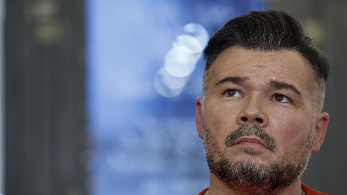 El portavoz de ERC en el Congreso, Gabriel Rufián.