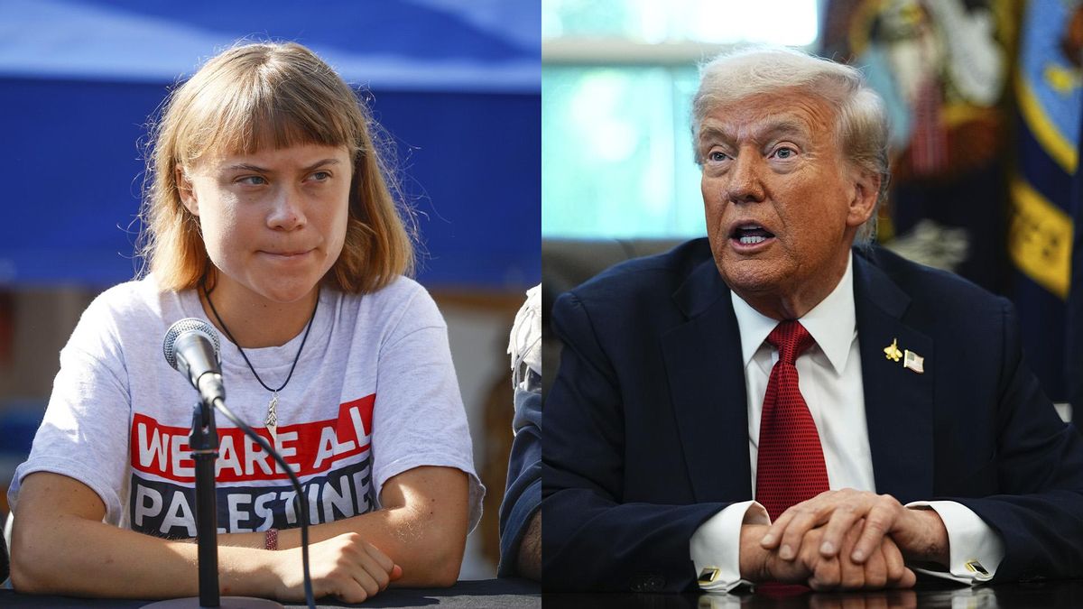 Trump dice que Greta Thunberg "está loca" y ella responde: "Viendo tu historial, tú también pareces tener problemas"