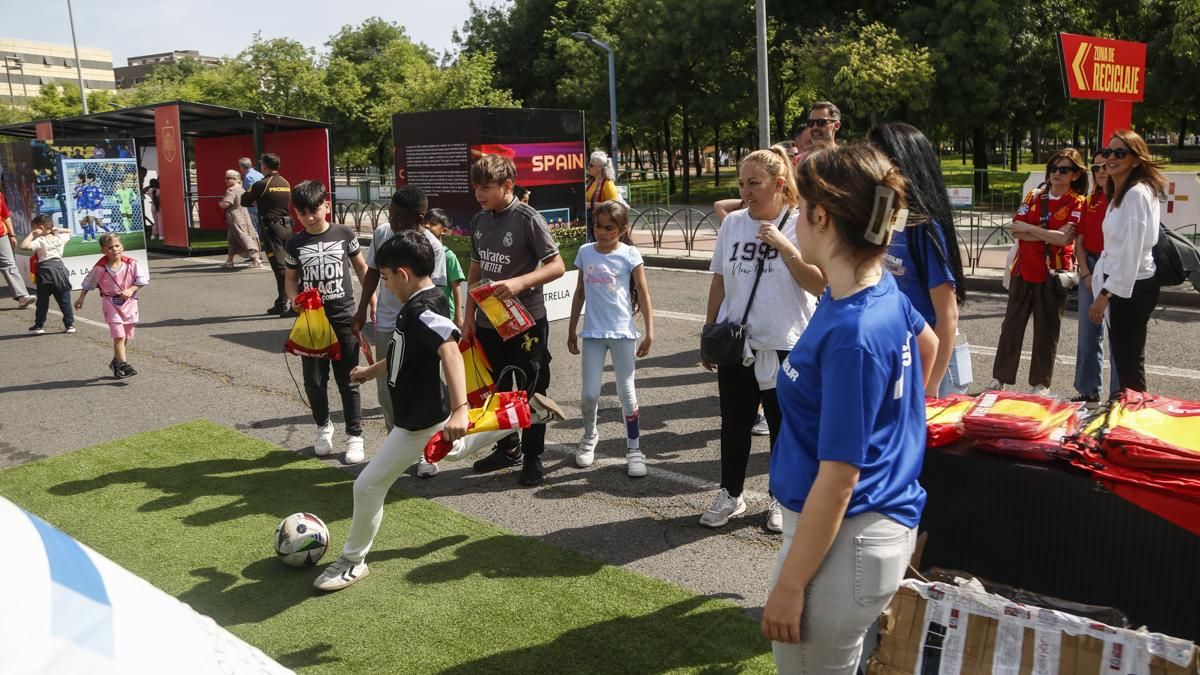 Fanzone de la Selección Española de Fútbol Femenina
