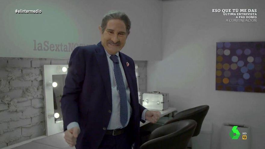 Joaquín Reyes se convirtió en Revilla en 'El Intermedio': "Dicen que si soy demagogo, o populista... Eso es envidia"