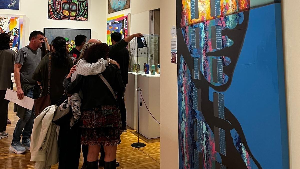 Inauguración de la exposición 'De vándalos y leyendas' en el MUBAM