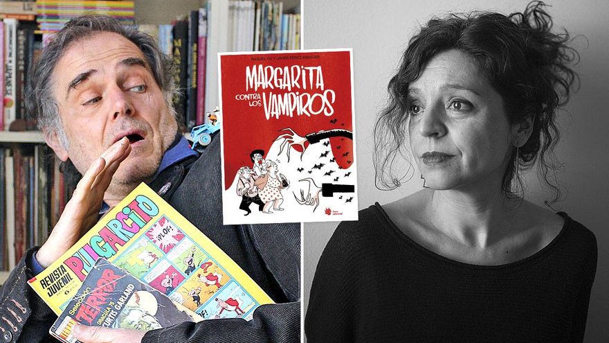 Javier Pérez Andújar y Raquel Gu le dan la vuelta al mito de los vampiros con un homenaje a los viejos tebeos juveniles