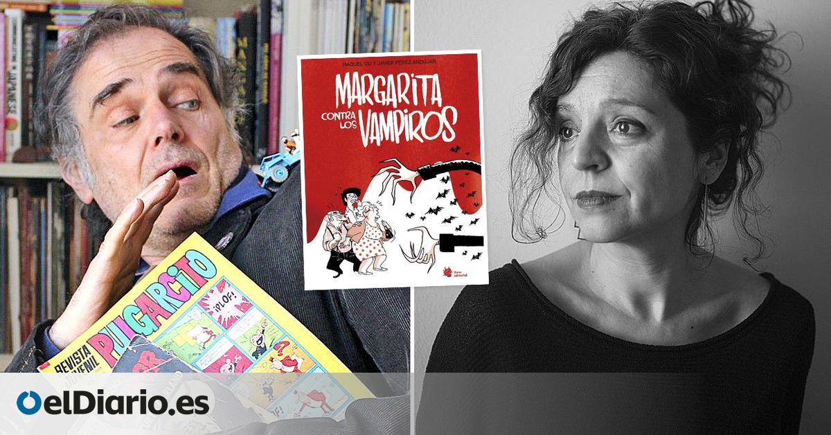 Javier Pérez Andújar y Raquel Gu le dan la vuelta al mito de los vampiros con un homenaje a los viejos tebeos juveniles